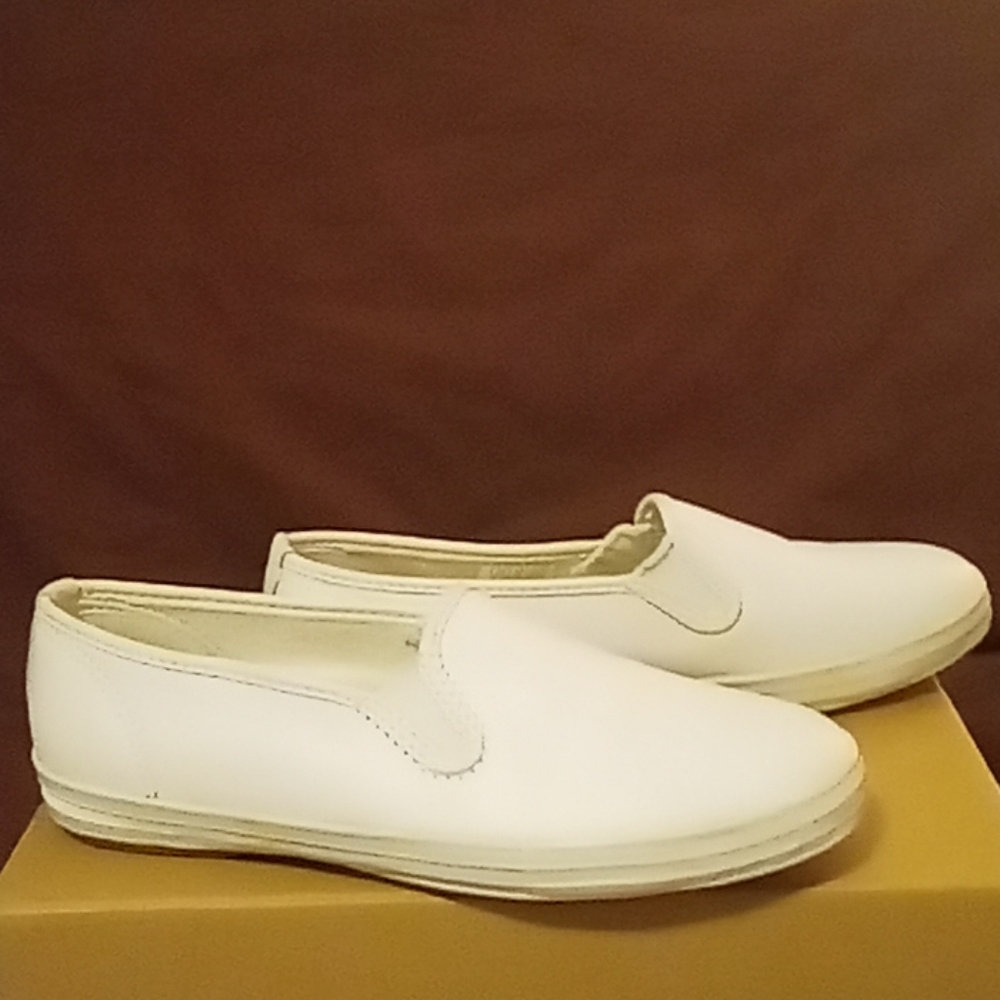 Keds Leather Slip On Sneaker
